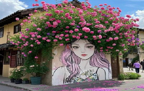 江北怎么设计网红打卡墙绘