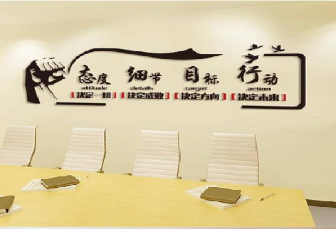 江北企业文化墙主要展示什么？