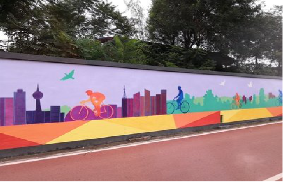 江北墙体彩绘-围墙