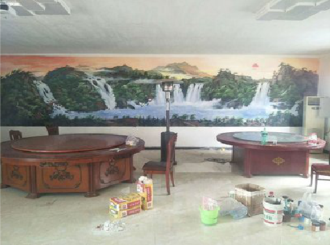 江北墙绘-写实风景