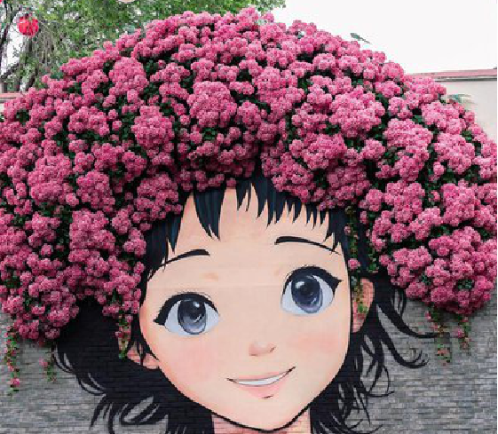 江北墙体彩绘-网红墙打卡