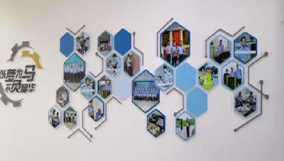 江北文化墙最常见的做法。