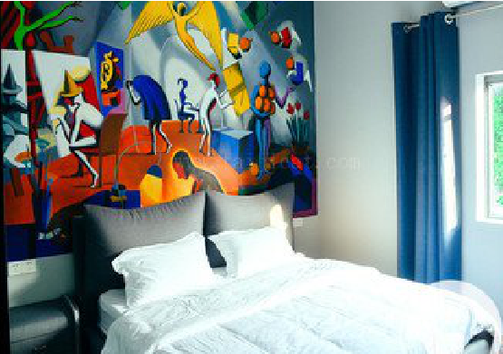 江北对于酒店的墙体彩绘而言更注重哪些方面?