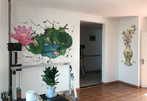 江北墙体彩绘相比墙纸的优势。