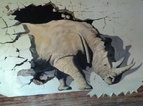 江北在墙绘中，如何绘制3D效果？